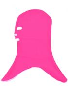 Oasap Solid Color Swimming Head Cap Facekini Bike Cap Face Mask