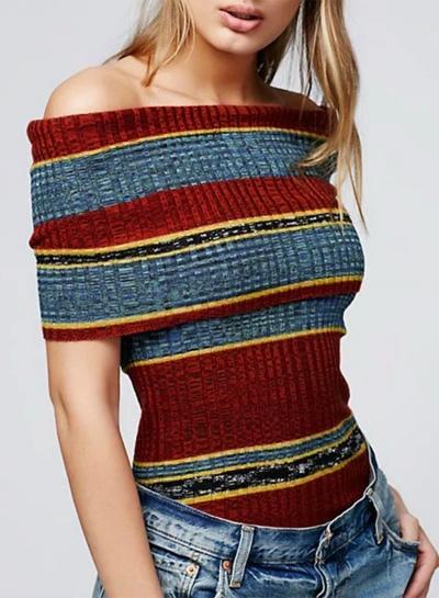 Oasap Women's Casual Cowl Neck Short Sleeve Pullover Sweater