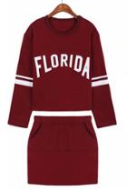Oasap Sporty Florida Fleece Suits