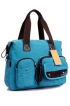 Oasap All-matching Messenger Canvas Bag