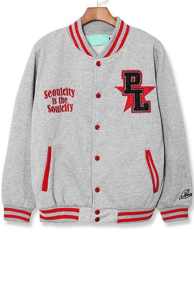 Oasap Pl Baseball Sweatshirt