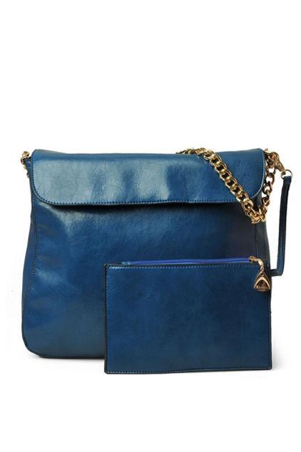 Oasap Candy Color Shoulder Bag With Magnetic Snap