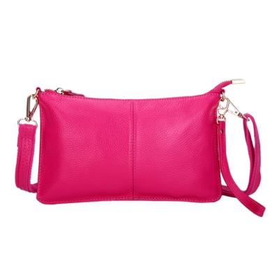 Oasap Leather Zipper Detachable Shoulder Strap Handbags Shoulder Bag
