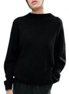 Oasap Women's Casual Solid Long Sleeve Pullover Knitted Sweater
