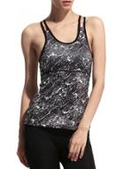 Oasap Women's Printed Sports Yoga Running Active Vest Top