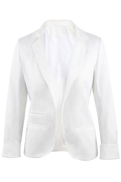 Oasap Open Front Short Suit Casual Blazer
