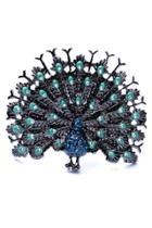 Oasap Bold Peacock Ring