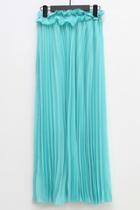 Oasap Pleated Chiffon Skirt