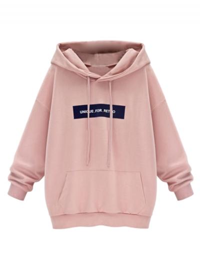 Oasap Classic Kangaroo Pocket Pullover Hoodie