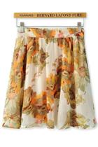 Oasap Superb Floral Skirt