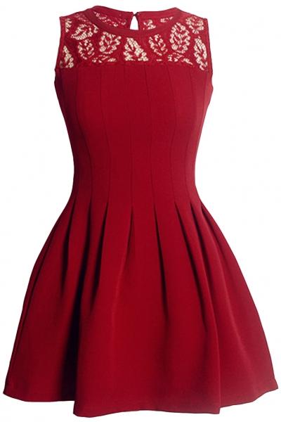 Oasap Essential Pleated Princess Dress