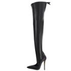 Oasap Stiletto Pumps With Detachable Over The Knee Shoe Cylinder