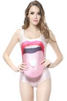 Oasap Personalized Mouth Swimsuits