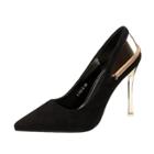 Oasap Spring Decoration Stiletto Heels Pointed Toe Pumps