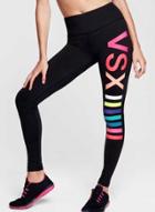 Oasap Letter Printed Skinny Fit Sports Ankle Leggings