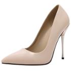 Oasap Classic Pointed Toe Stiletto Heels Slip-on Pumps