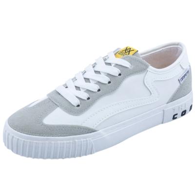Oasap Casual Low Top Lace-up Flat Canvas Sneakers