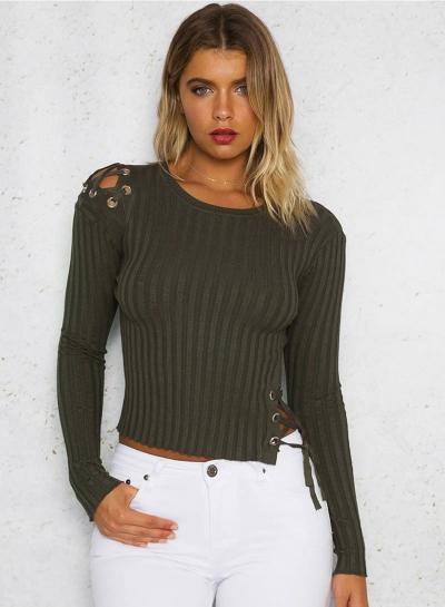 Oasap Fashion Slim Fit Knit Sweater