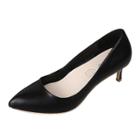 Oasap Stiletto Heels Solid Color Pointed Toe Office Pumps