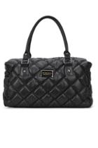 Oasap Check Pattern Double Handle Clutch Bag