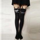Oasap Fashion Galesaur Graphic Skinny Fit Leggings