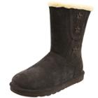 Oasap Women's Reinforced Toe Suede Tall Snow Boots