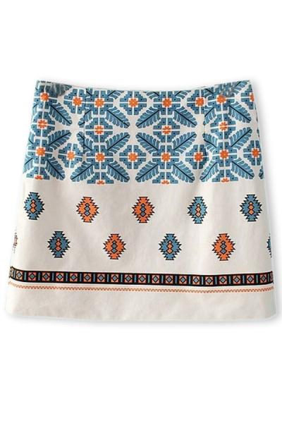 Oasap Must-have Tribal Mini Skirt