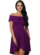 Oasap All The Rage Skater Dress