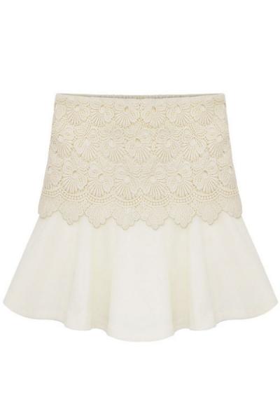 Oasap High-low Lace Dress