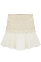 Oasap High-low Lace Dress