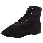 Oasap Lace-up Flat Canvas Boots Jazz Dance Shoes