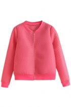 Oasap Luxe Netted Pattern Jacket