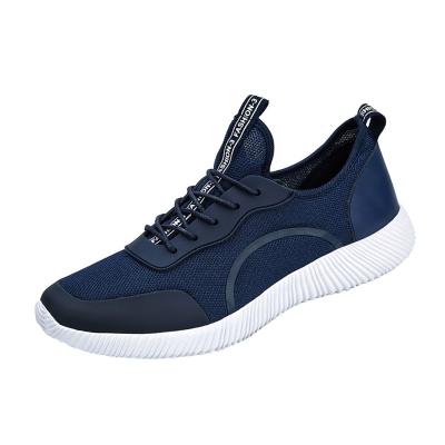 Oasap And Men's Pu Panel Lace Up Breathable Running Shoes