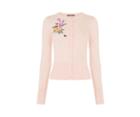 Oasis Embroidered Crew Cardi