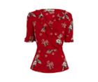 Oasis Spaced Havana Floral Tea Top