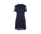 Oasis Lace High Neck Dress