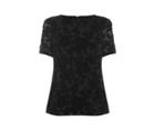 Oasis Lurex Ruched Sleeve Top