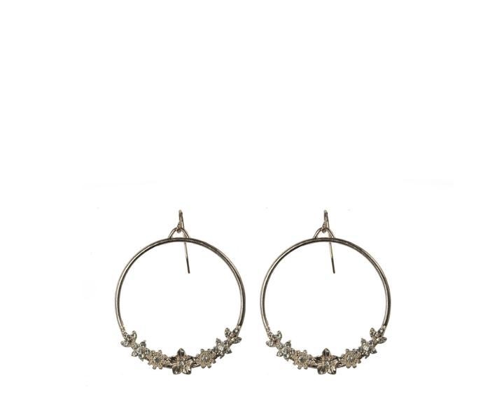 Oasis Sparkle Hoop Earring