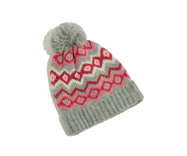 Oasis Sybil Fairisle Beanie Hat