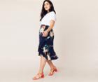 Oasis Curve Floral Midi Skirt