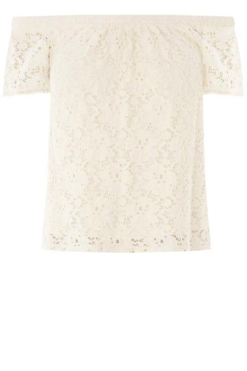 Oasis Lace Bardot Top