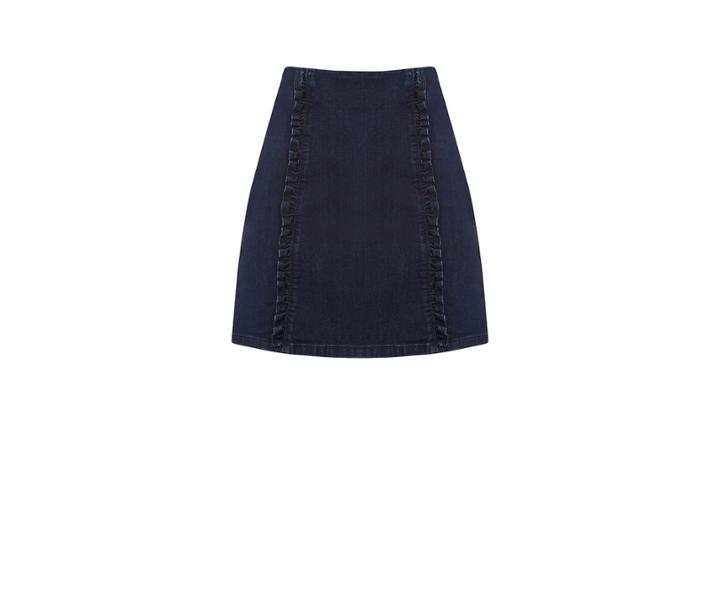 Oasis Structured Frill Mini Skirt