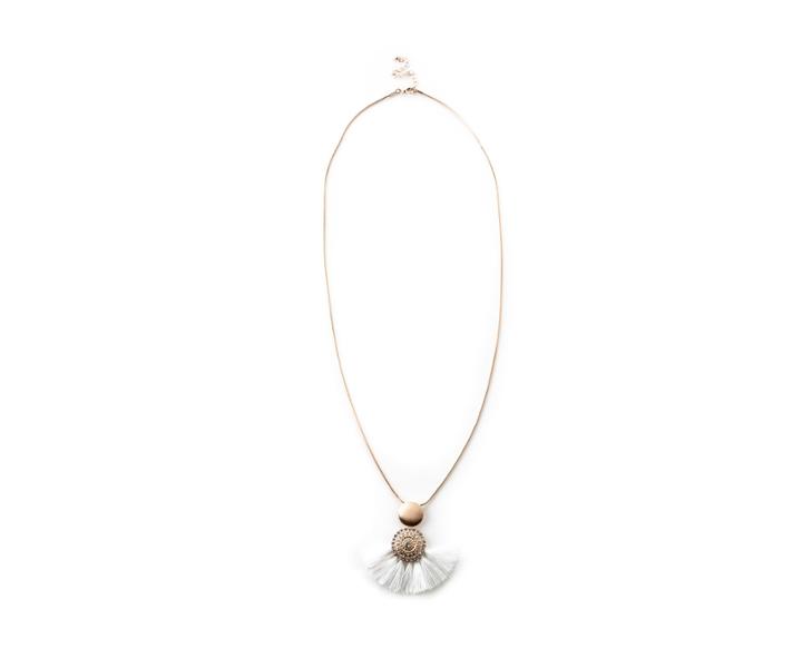 Oasis Tassel Long Pendant