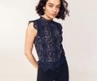 Oasis Lace Victoriana Top