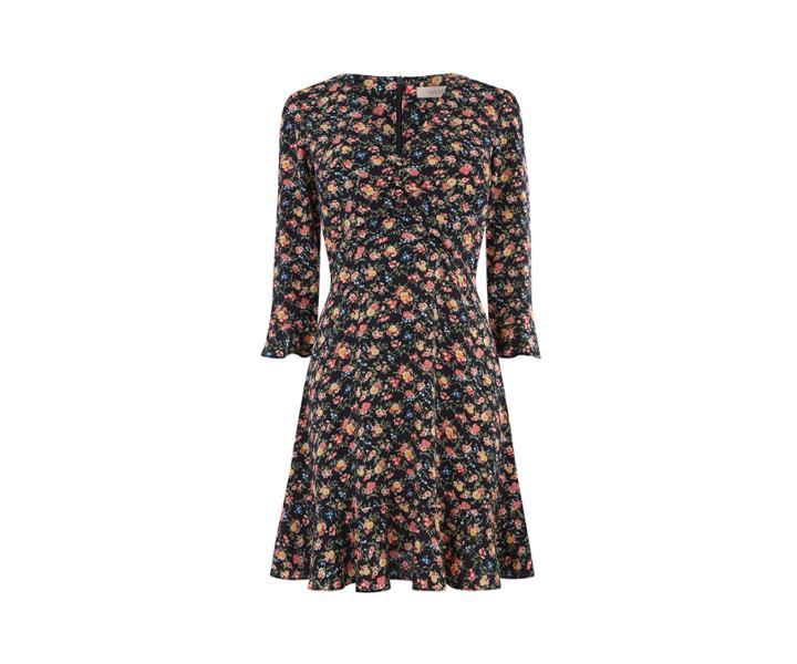 Oasis Ditsy Print Skater Dress