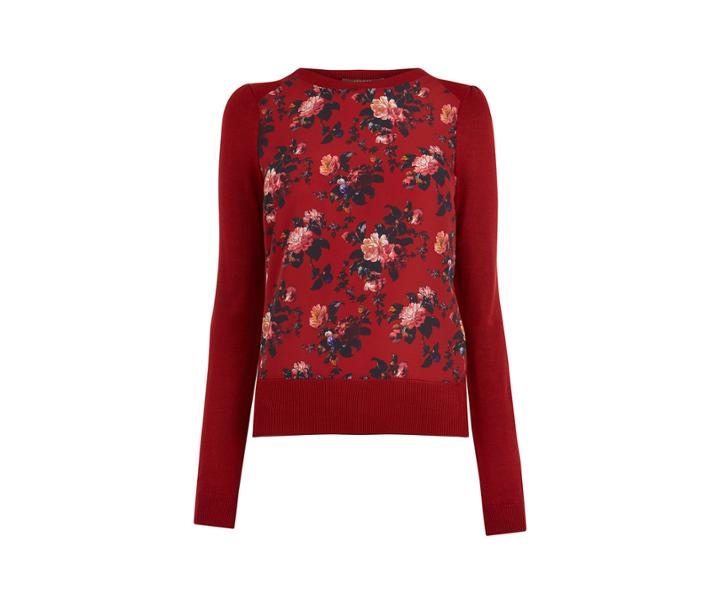 Oasis Renaissance Rose Jumper