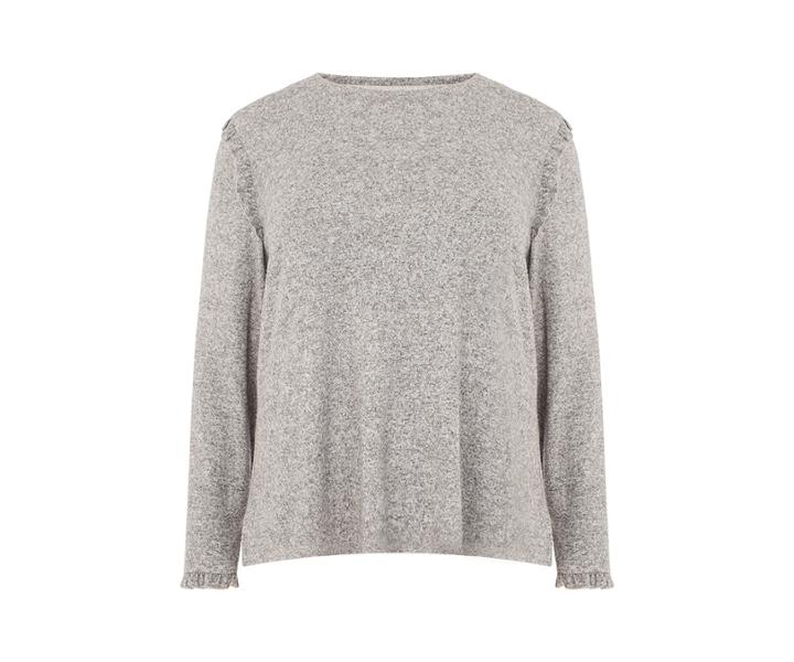 Oasis Curve Frill Shoulder Jumper