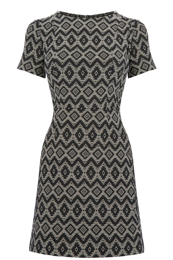 Oasis Jacquard Short Sleeve Skater