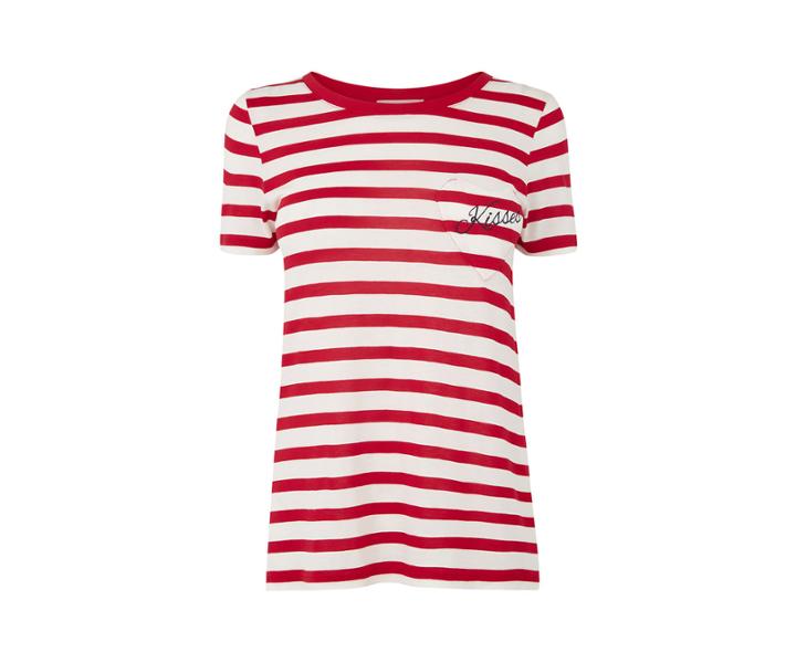 Oasis Stripe Kiss Tee