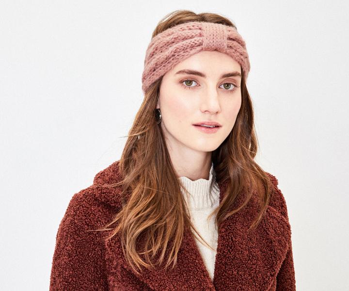 Oasis Cable Knit Headband